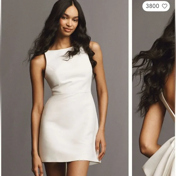 Sachin & Babi Reed Sleeveless Back-Bow Mini Dress - Picture 2 of 10